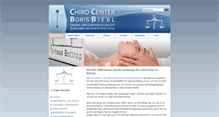 Desktop Screenshot of chiro-center.de